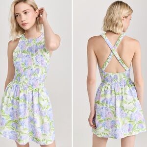Hill House Lilou Hydrangea dress